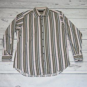 Etro Milano Long Sleeve Button Down Shirt Size 46